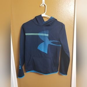 Under Armour blue hoodie size L